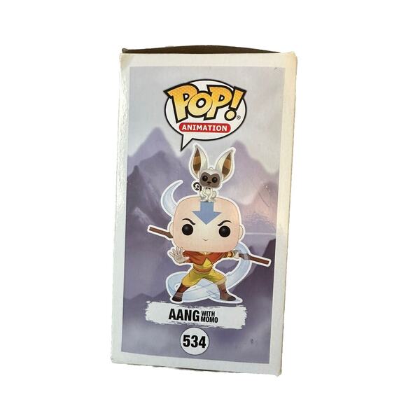 Funko Pop! Vinyl: Nickelodeon - Aang with Momo #534 - Picture 4 of 6